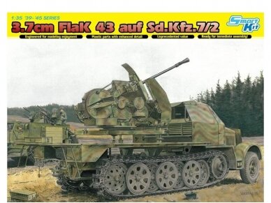 Dragon - 3.7cm FlaK 43 auf Sd.Kfz.7/2, 1/35, 6553