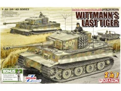 Dragon - Pz.Kpfw. VI Ausf.E Sd.Kfz.181 Late Production Wittmann's Last Tiger, 1/35, 6800