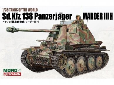 Dragon - Sd.Kfz.138 Panzerjäger Marder III H, 1/35, MD-003