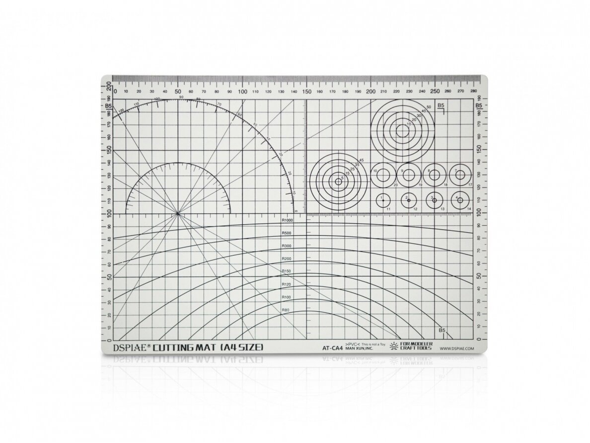 DSPIAE - AT-CA4 A4 Cutting mat (Griešanas paklājs A4), DS56010 2 DSPIAE - AT-CA4 A4 Cutting mat (Griešanas paklājs A4), DS56010 2