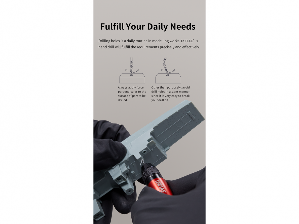 DSPIAE - AT-VHDS General Purpose Chuck Hand Drill, AT-VHDS 3 DSPIAE - AT-VHDS General Purpose Chuck Hand Drill, AT-VHDS 3