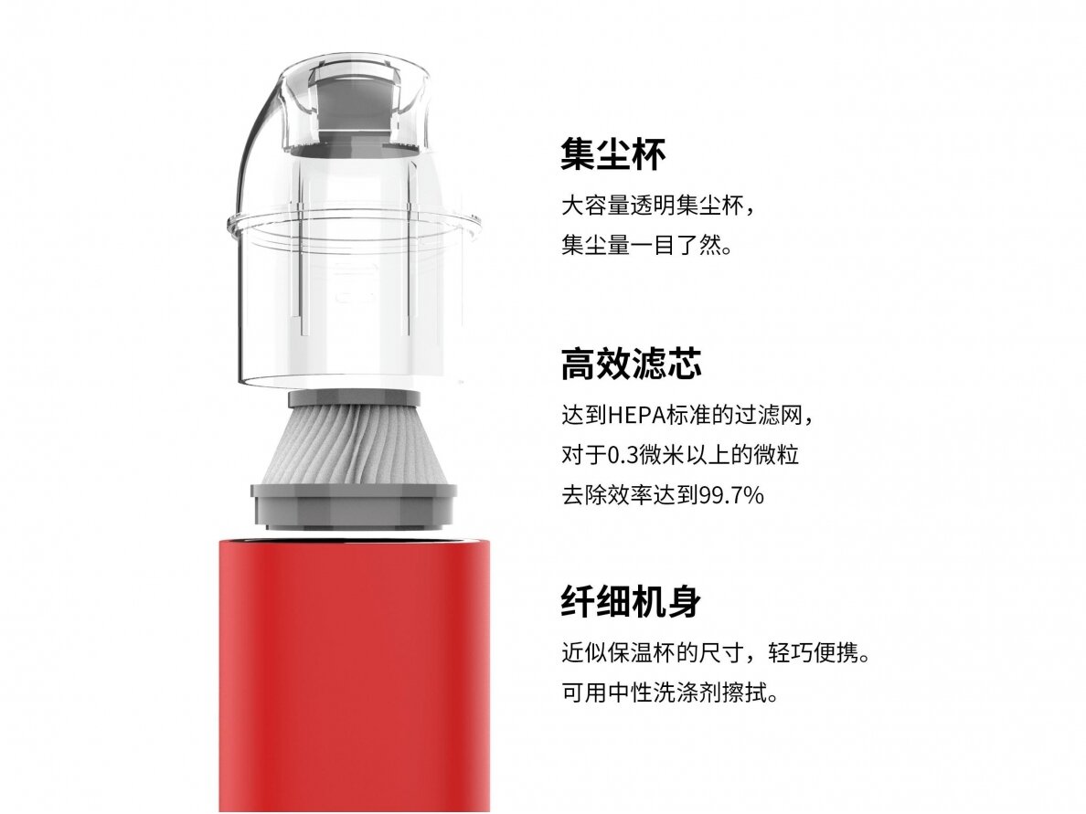 DSPIAE - HC-V Portable handheld vacuum cleaner, DS56932 4 DSPIAE - HC-V Portable handheld vacuum cleaner, DS56932 4