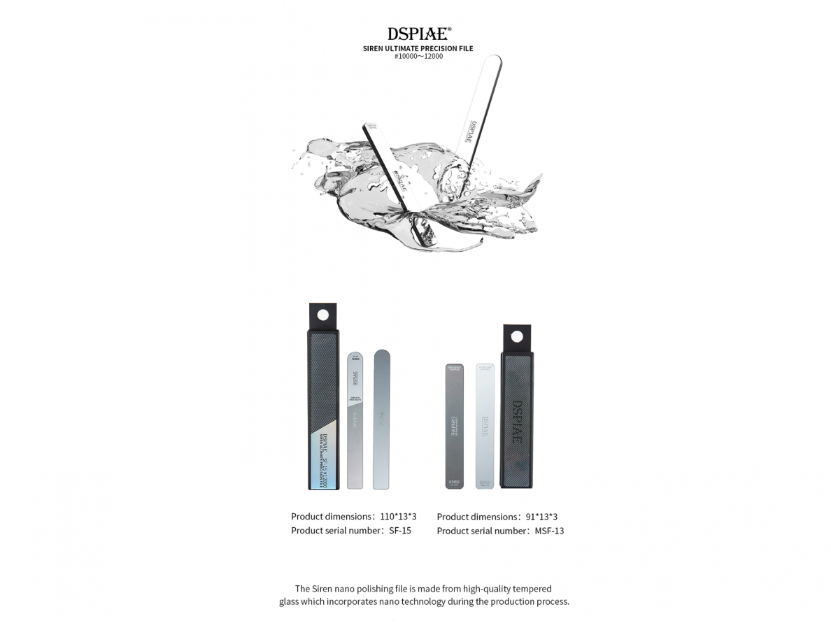 DSPIAE - MSF-13 Siren Ultimate Precision File, DS56329 1 DSPIAE - MSF-13 Siren Ultimate Precision File, DS56329 1