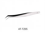 DSPIAE - AT-TZ05 Stainless Steel Tweezers with angular tip (Pincetas), DS56946