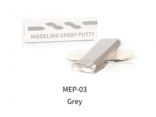 DSPIAE - MEP-03 Modeling epoxy putty, color gray (Шпатлевка двухкомпонентная эпоксид), DS56078