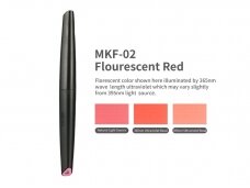 DSPIAE - MKF-02 Water-Based Soft Head Marker Fluorescent Red (Žymeklis), MKF-02 DSPIAE - MKF-02 Water-Based Soft Head Marker Fluorescent Red (Žymeklis), MKF-02
