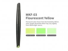 DSPIAE - MKF-03 Water-Based Soft Head Marker Fluorescent Yellow (Žymeklis), MKF-03 DSPIAE - MKF-03 Water-Based Soft Head Marker Fluorescent Yellow (Žymeklis), MKF-03