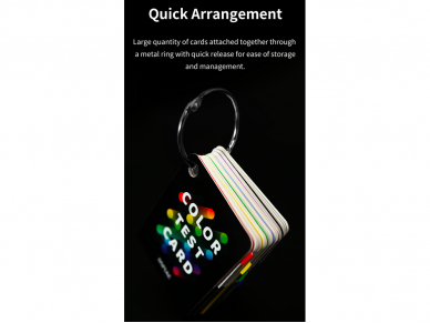 DSPIAE - CC-01 Color Test Card Keychain Model Tool, DS56006 2