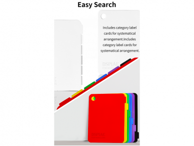 DSPIAE - CC-01 Color Test Card Keychain Model Tool, DS56006 3