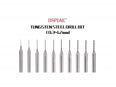 DSPIAE - DB-03 TUNGSTEN STEEL DRILL BIT, DS56016 1 DSPIAE - DB-03 TUNGSTEN STEEL DRILL BIT, DS56016 1
