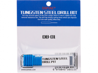 DSPIAE - DB-01 0.3mm Tungsten Steel Drill Bit (puur), DS56015-03