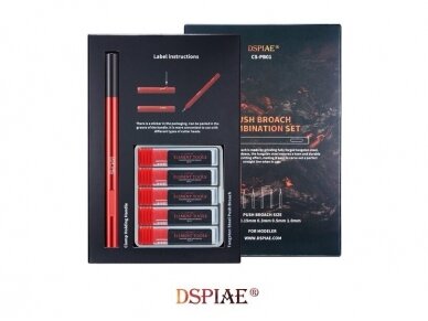 DSPIAE - CS-PB01 Push Broach Combination Set (Набор скребков), DS56610 1 DSPIAE - CS-PB01 Push Broach Combination Set (Набор скребков), DS56610 1