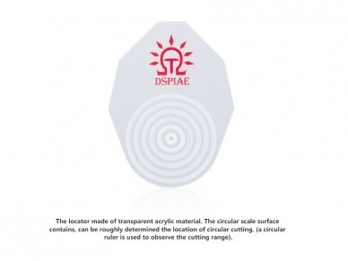 DSPIAE - MT-CL Stepless Adjustment Circular Cutter Locator, DS56017 4 DSPIAE - MT-CL Stepless Adjustment Circular Cutter Locator, DS56017 4