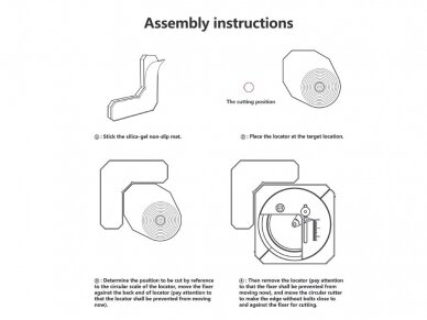 DSPIAE - MT-CL Stepless Adjustment Circular Cutter Locator, DS56017 5