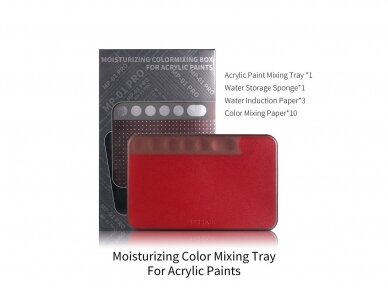 DSPIAE - MP-01 Moisture-retaining Wet Palette PRO For Acrylic Paints (Märg palett), DS56790