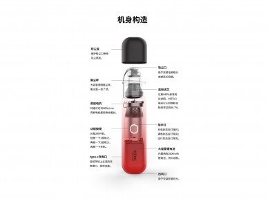 DSPIAE - HC-V Portable handheld vacuum cleaner, DS56932 5 DSPIAE - HC-V Portable handheld vacuum cleaner, DS56932 5
