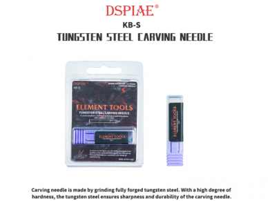 DSPIAE - KB-S Tungsten Steel Carving Needel, DS56062