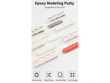 DSPIAE - MEP-03 Modeling epoxy putty, color gray, DS56078 1