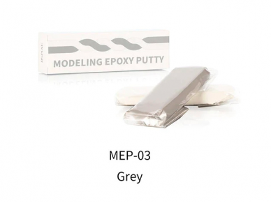 DSPIAE - MEP-03 Modeling epoxy putty, color gray (Kahekomponentne epoksü kitt), DS56078