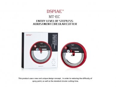 DSPIAE - MT-EC Adjustment Circular Cutter, DS56028 DSPIAE - MT-EC Adjustment Circular Cutter, DS56028
