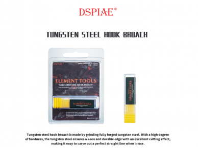 DSPIAE - HC-01 0.1mm Tungsten Steel Hook Broach (Лезвие скребка), DS56052