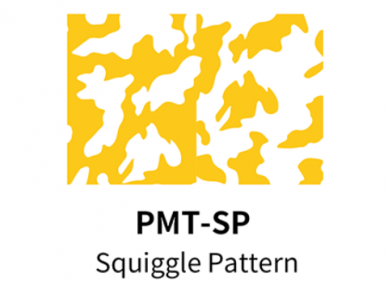 DSPIAE - PMT-SP Precut Masking Tape - Squiggle Pattern (Išpjaustyta maskavimo juosta "kamufliažas"), DS56188