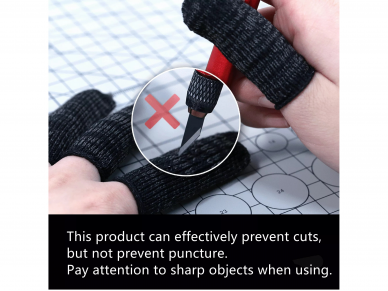 DSPIAE - CF-01 6x HPPE Anti-cut Finger Cots, DS56799 2