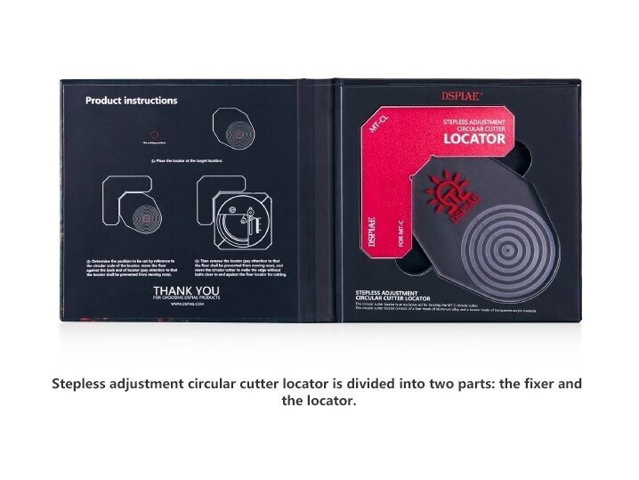 DSPIAE - MT-CL Stepless Adjustment Circular Cutter Locator, DS56017 1