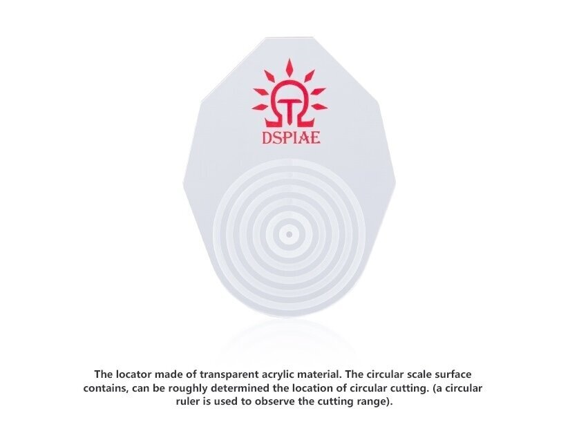 DSPIAE - MT-CL Stepless Adjustment Circular Cutter Locator, DS56017 4 DSPIAE - MT-CL Stepless Adjustment Circular Cutter Locator, DS56017 4