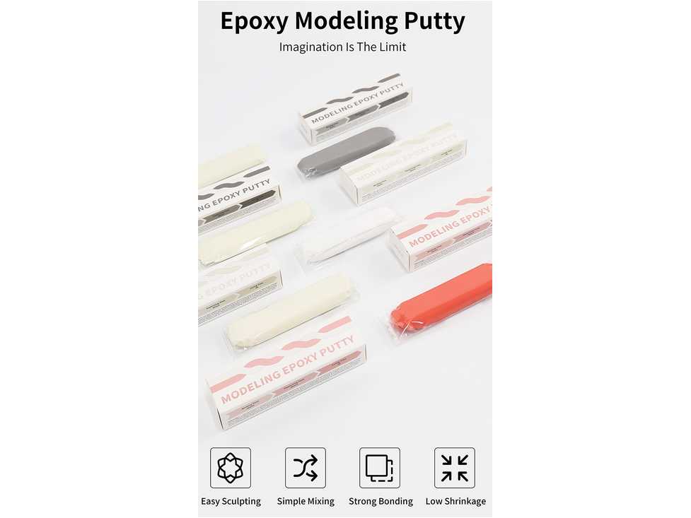 DSPIAE - MEP-03 Modeling epoxy putty, color gray, DS56078 1