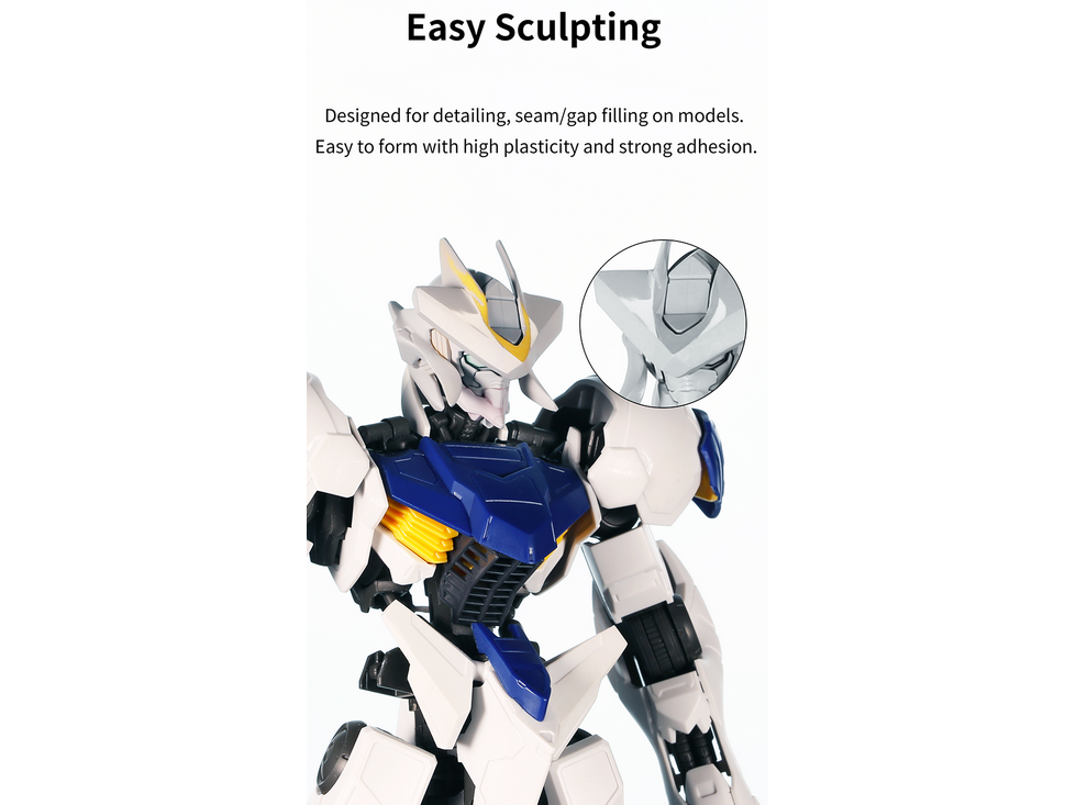DSPIAE - MEP-02 Modeling epoxy putty, color white, DS56077 2