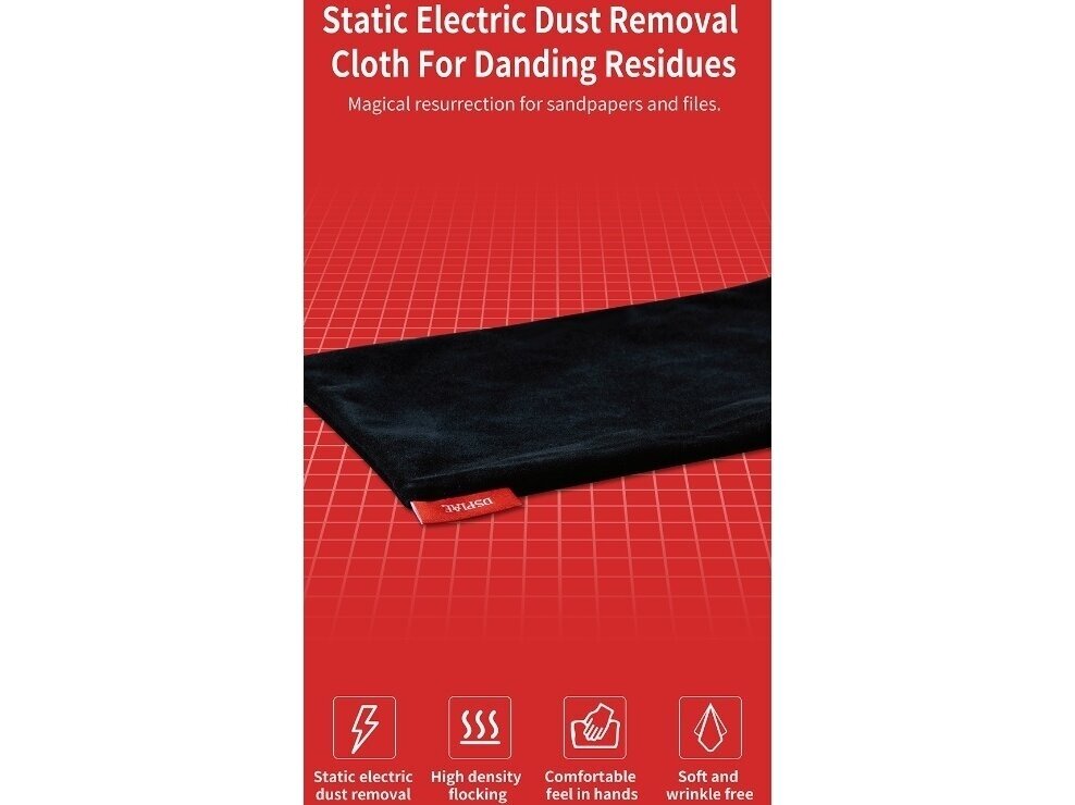 DSPIAE - DC-25 Static Electric Dust Removal Cloth For Sanding Residues, DS56971 DSPIAE - DC-25 Static Electric Dust Removal Cloth For Sanding Residues, DS56971