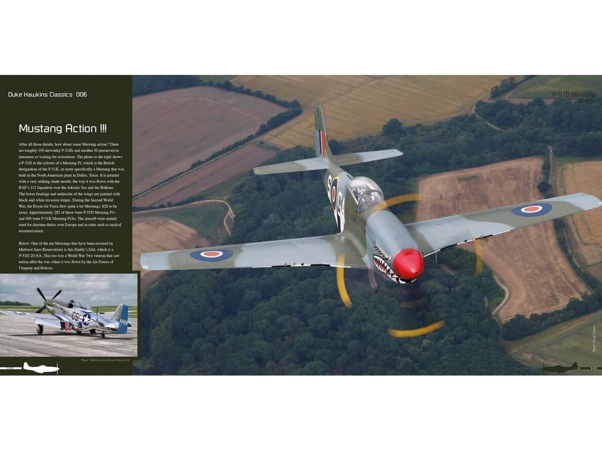 Duke Hawkins - North American P-51D Mustang World War II Long Range Fighter, C006 6 Duke Hawkins - North American P-51D Mustang World War II Long Range Fighter, C006 6