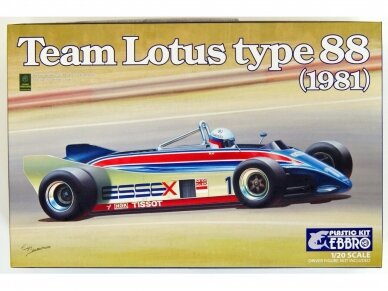 EBBRO - Team Lotus Type 88 1981, 1/20, 20011