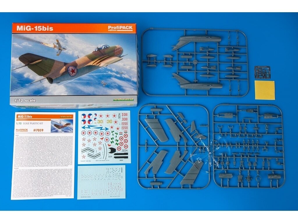 Eduard - MiG-15bis, Profipack, 1/72, 7059 1 Eduard - MiG-15bis, Profipack, 1/72, 7059 1