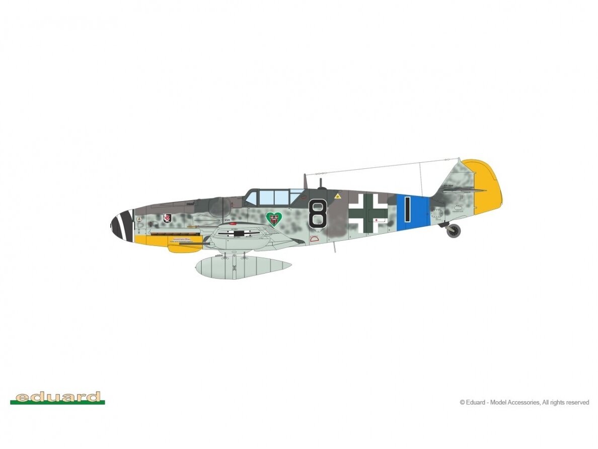 Eduard - Messerschmitt Bf 109G-6 ProfiPack edition, 1/72, 70159 14 Eduard - Messerschmitt Bf 109G-6 ProfiPack edition, 1/72, 70159 14