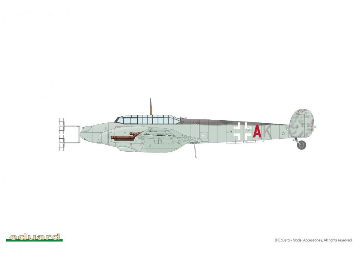 Eduard - Messerschmitt Bf 110G-4 Weekend Edition, 1/72, 7465 14 Eduard - Messerschmitt Bf 110G-4 Weekend Edition, 1/72, 7465 14