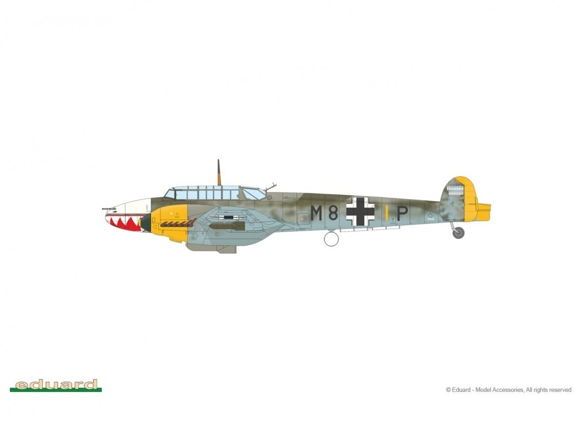 Eduard - Bf 110E Weekend edition, 1/72, 7464 12 Eduard - Bf 110E Weekend edition, 1/72, 7464 12