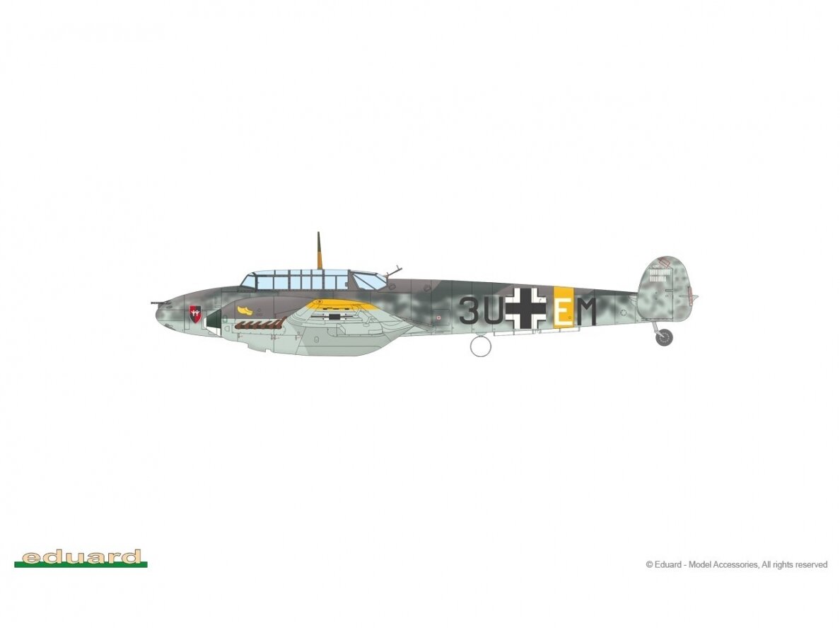 Eduard - Bf 110E Weekend edition, 1/72, 7464 14 Eduard - Bf 110E Weekend edition, 1/72, 7464 14