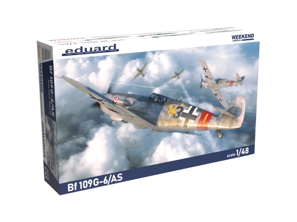 Eduard - Bf-109G-6/ AS Weekend Edition, 1/48, 84169 Eduard - Bf-109G-6/ AS Weekend Edition, 1/48, 84169