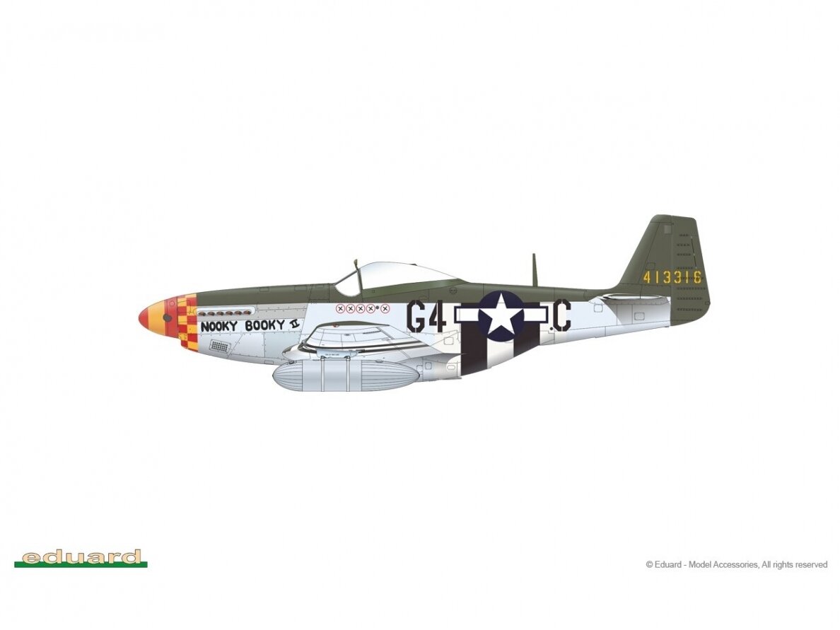 Eduard - P-51D-5 Mustang Weekend edition, 1/48, 84172 9 Eduard - P-51D-5 Mustang Weekend edition, 1/48, 84172 9