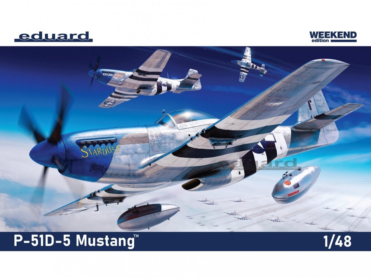 Eduard - P-51D-5 Mustang Weekend edition, 1/48, 84172 Eduard - P-51D-5 Mustang Weekend edition, 1/48, 84172