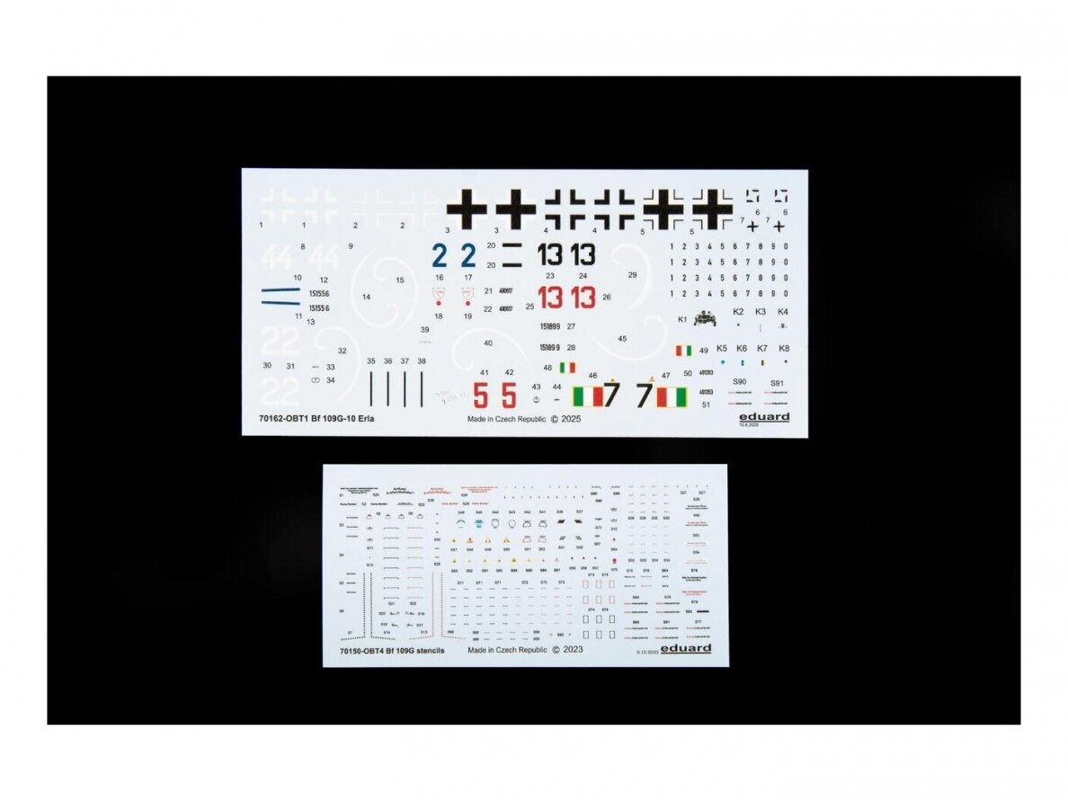 Eduard - Messerschmitt Bf 109G-10 Erla ProfiPACK Edition, 1/72, 70162 8 Eduard - Messerschmitt Bf 109G-10 Erla ProfiPACK Edition, 1/72, 70162 8