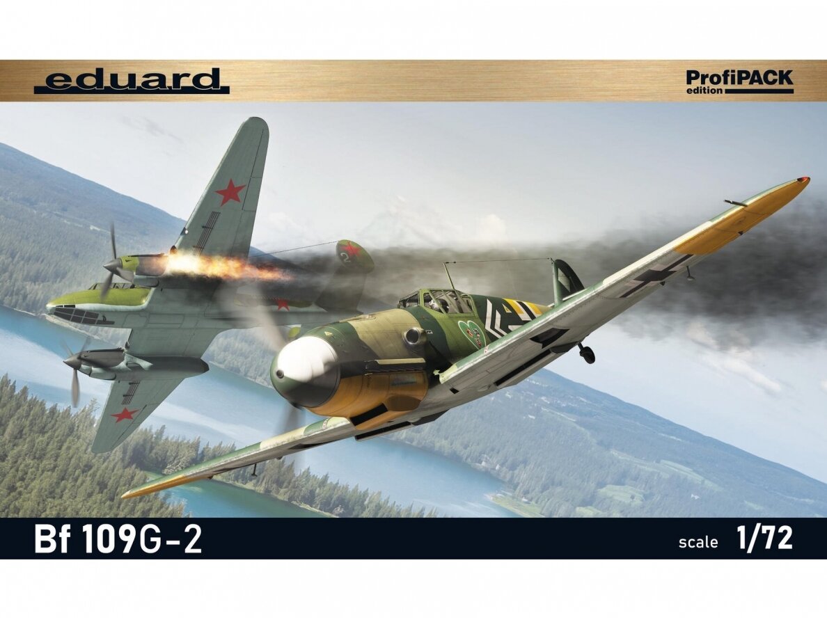 Eduard - Messerschmitt Bf 109G-2 ProfiPack, 1/72, 70156 Eduard - Messerschmitt Bf 109G-2 ProfiPack, 1/72, 70156
