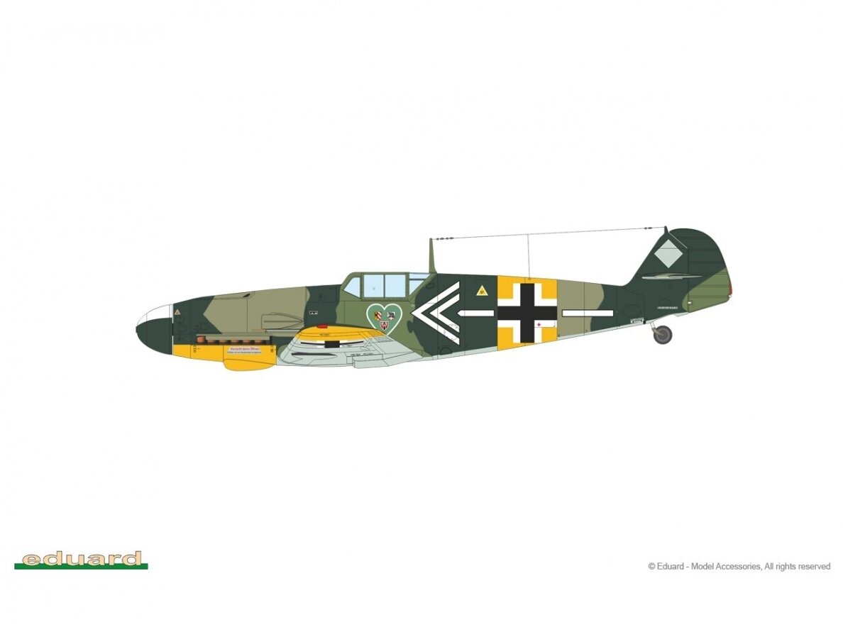Eduard - Messerschmitt Bf 109G-2 ProfiPack, 1/72, 70156 7 Eduard - Messerschmitt Bf 109G-2 ProfiPack, 1/72, 70156 7