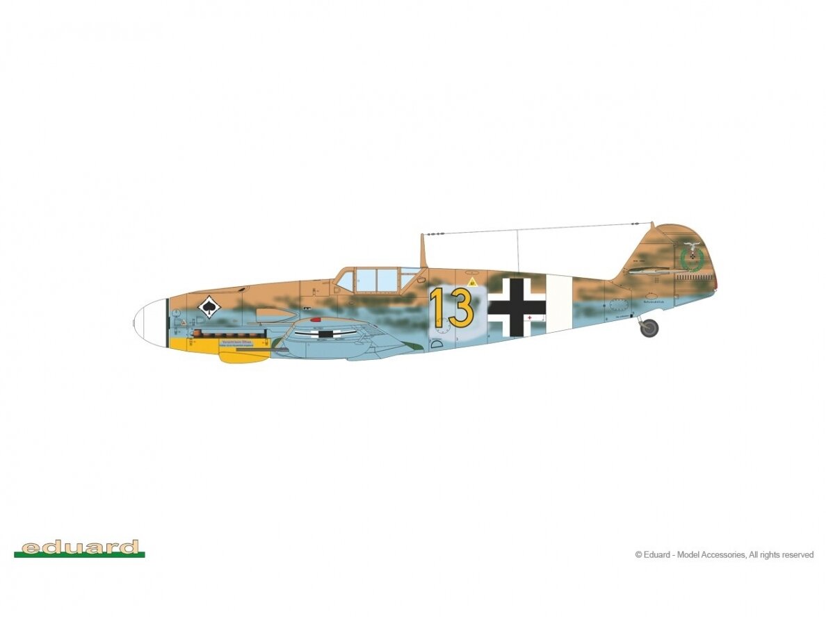 Eduard - Messerschmitt Bf 109G-2 ProfiPack, 1/72, 70156 11 Eduard - Messerschmitt Bf 109G-2 ProfiPack, 1/72, 70156 11
