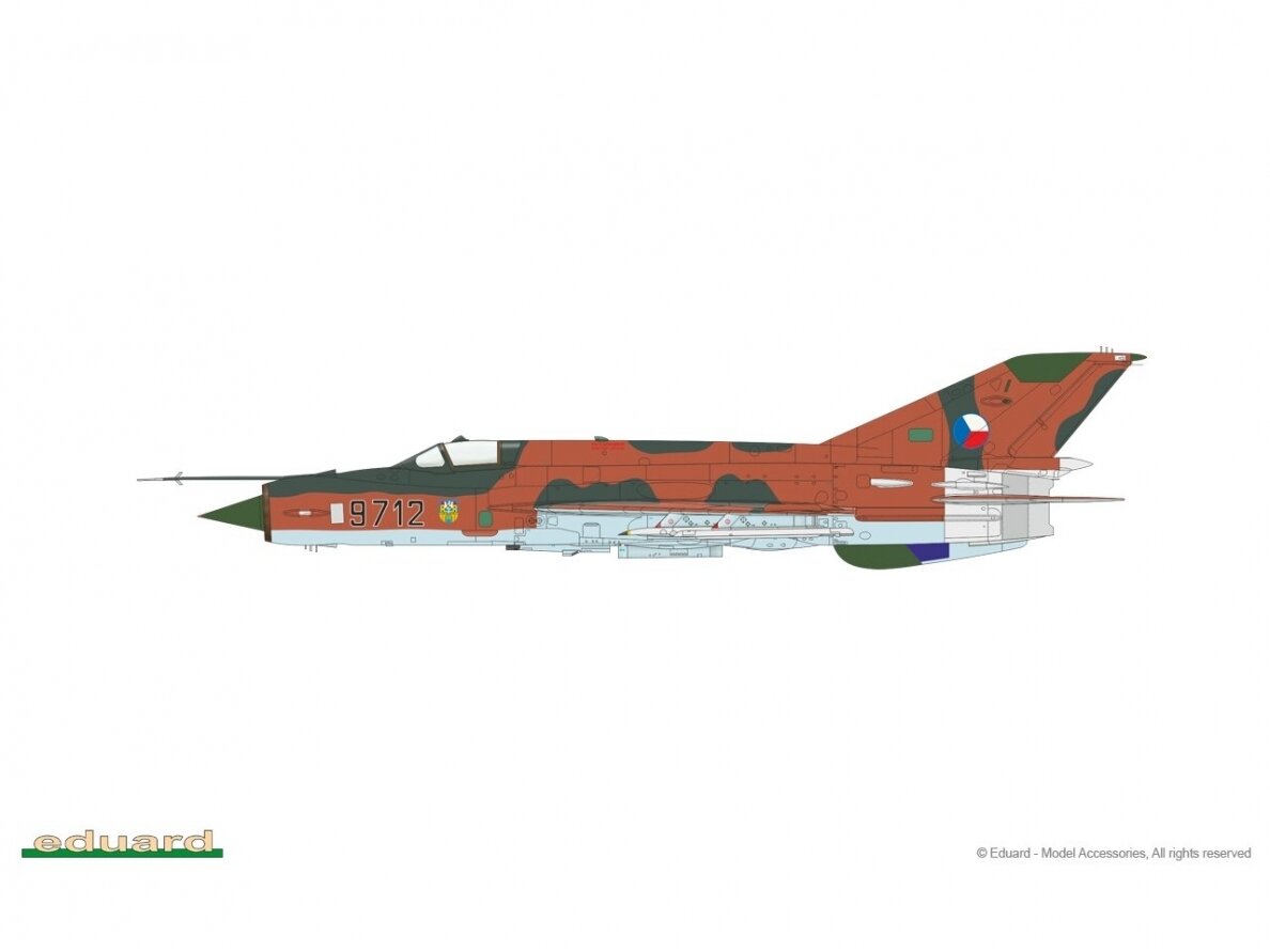 Eduard - MiG-21MF Fighter-Bomber, Profipack, 1/72, 70142 10 Eduard - MiG-21MF Fighter-Bomber, Profipack, 1/72, 70142 10