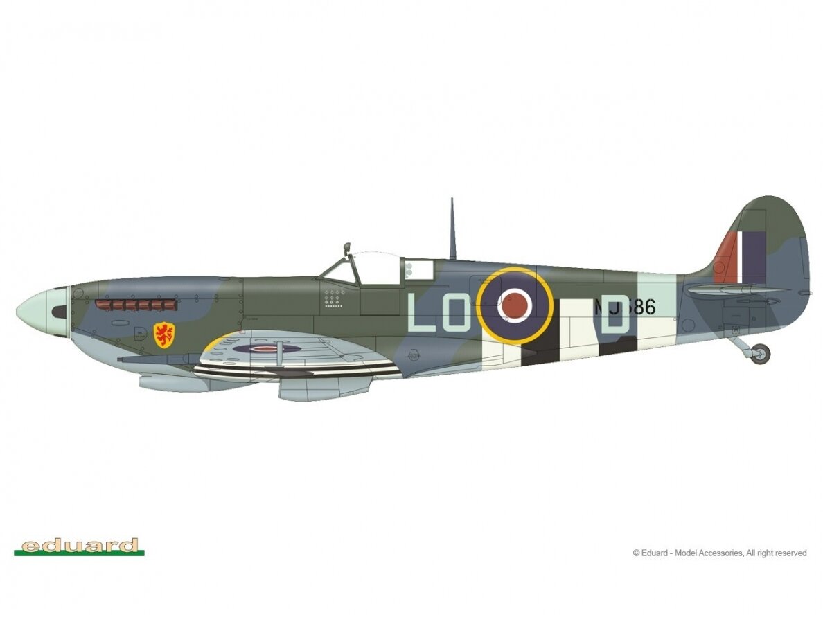 Eduard - Spitfire Mk.IXc late version, ProfiPack Edition, 1/48, 8281 13 Eduard - Spitfire Mk.IXc late version, ProfiPack Edition, 1/48, 8281 13