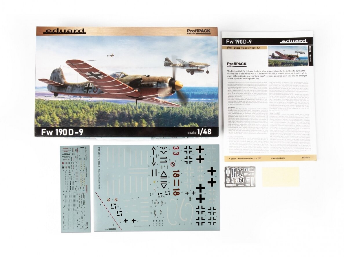 Eduard - Focke-Wulf Fw 190D-9 ProfiPACK edition, 1/48, 8188 1 Eduard - Focke-Wulf Fw 190D-9 ProfiPACK edition, 1/48, 8188 1