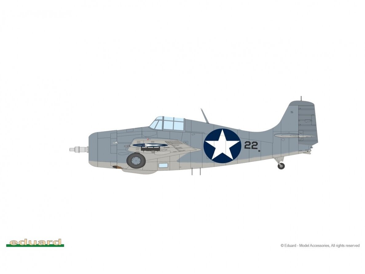 Eduard - F4F-3 Wildcat ProfiPack edition, 1/48, 82201 16 Eduard - F4F-3 Wildcat ProfiPack edition, 1/48, 82201 16